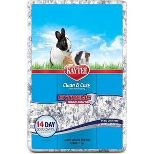 Clean & Cozy Extreme Odor Control Bedding, Made for Small Animals, 40 Liters